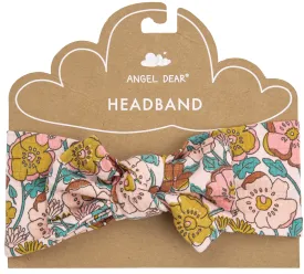 Angel Dear Flower Child Pink Knot Headband