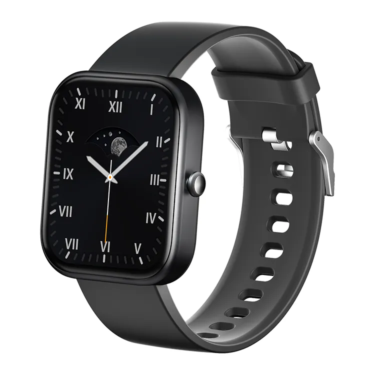 Black GTS-5 Bluetooth Watch for Android & IOS (Black)