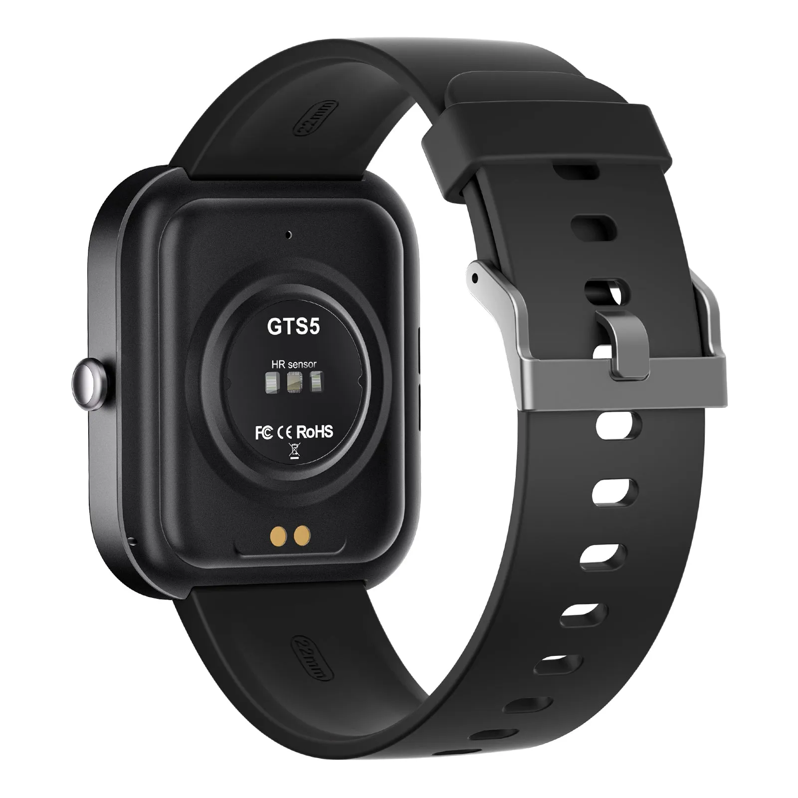 Black GTS-5 Bluetooth Watch for Android & IOS (Black)