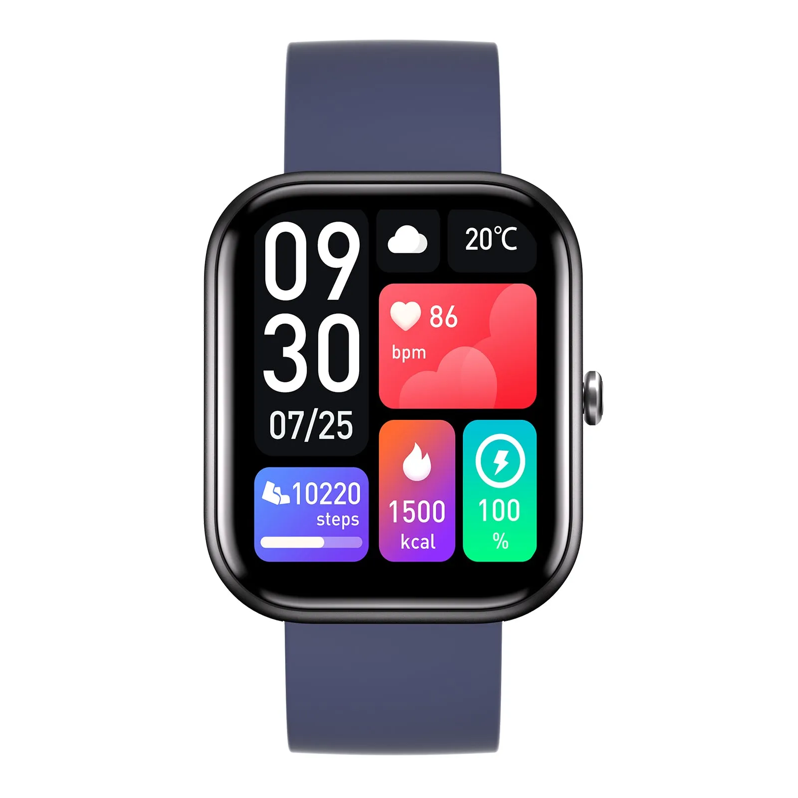 Blue GTS5 Bluetooth Calling Smart Watch