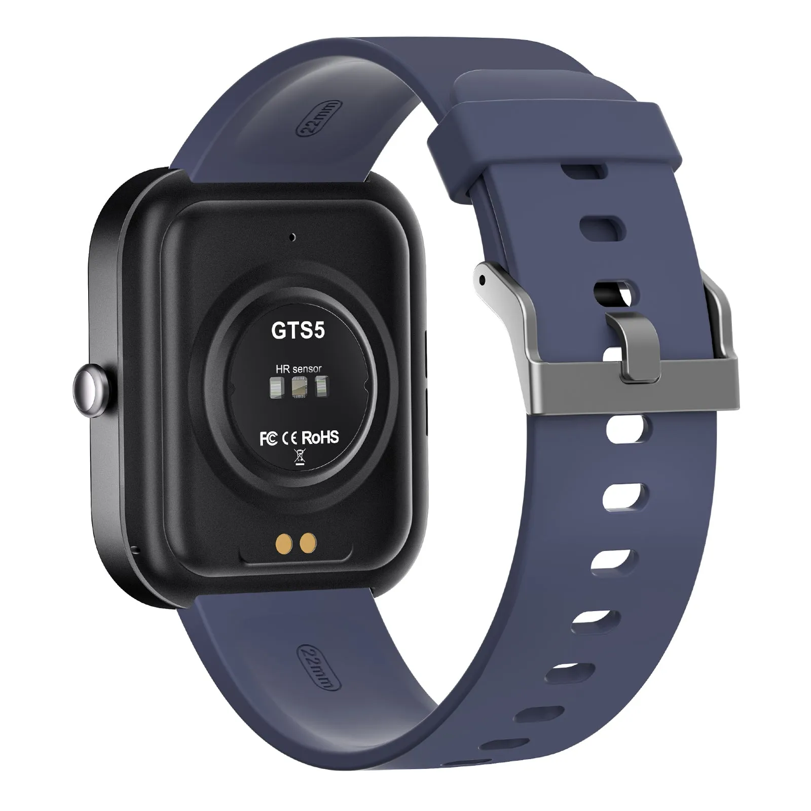 Blue GTS5 Bluetooth Calling Smart Watch