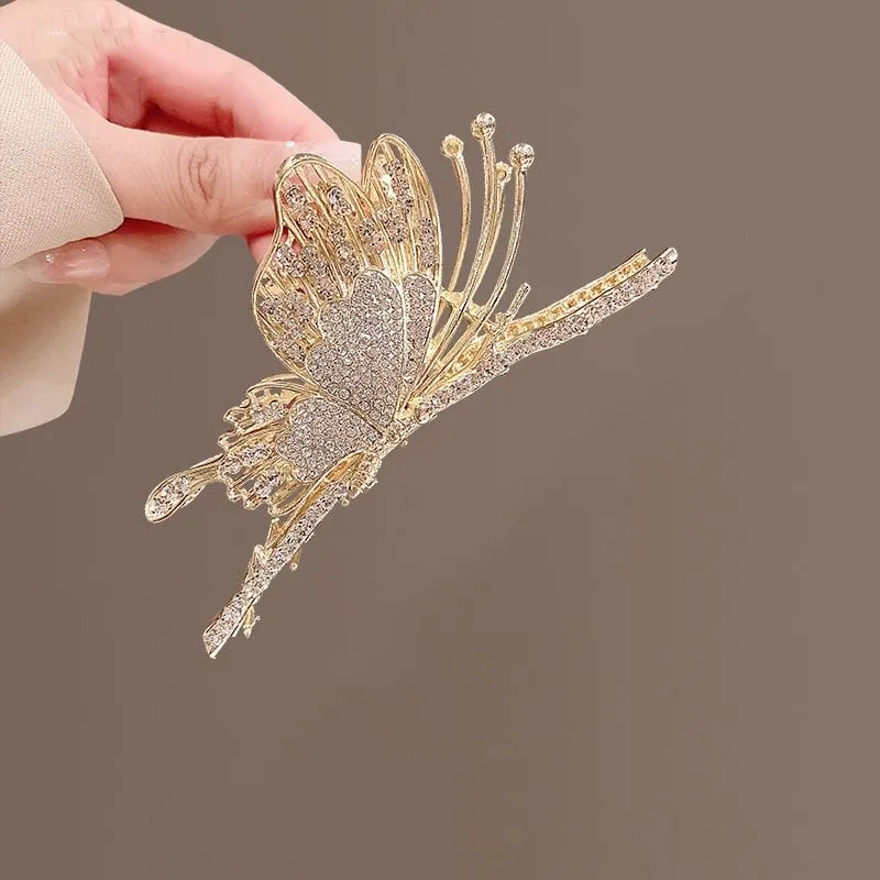 Chic Butterfly Chignon Claw Clip Hair Clip