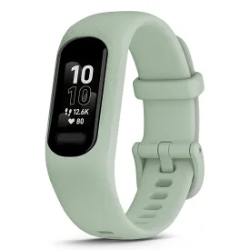 Garmin vivosmart 5 Cool Mint Silicone Band Simple Design Long-Lasting Battery Fitness Tracker - 010-02645-02