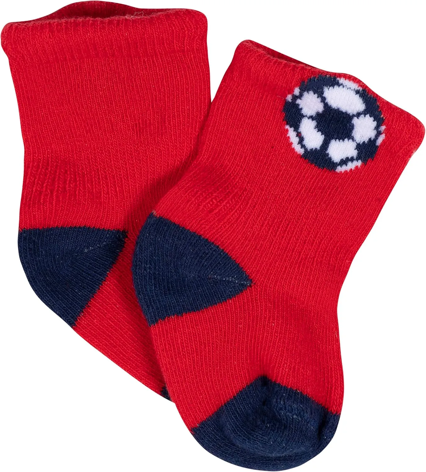 Gerber Unisex Baby 8-Pair Wiggle-Proof Sock