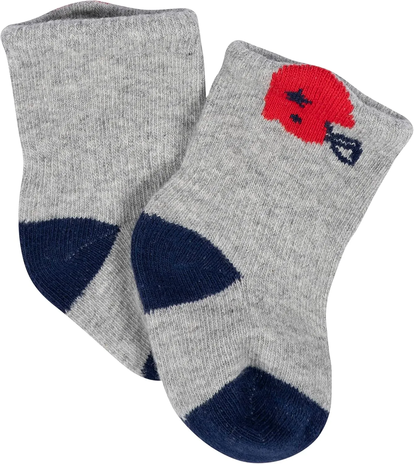 Gerber Unisex Baby 8-Pair Wiggle-Proof Sock