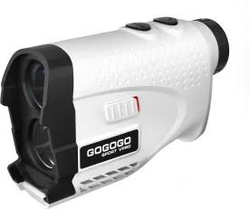 Gogogo Sport Vpro GS24 Golf & Hunting Laser Rangefinder, 7X Magnification, 1200 Yard Distance Measuring Range Finder with High-Precision Flag Pole Locking Vibration Function Slope Mode Continuous Scan