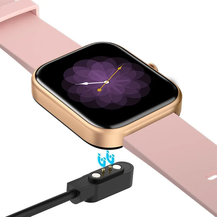 Gold Pink GTS-5 Bluetooth Watch for Android & IOS (Rose Pink)