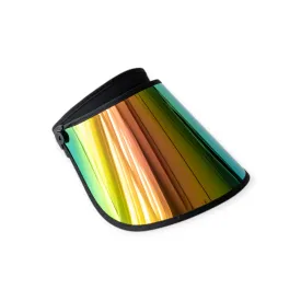 Grey  UV Protect Sun Visor (Full Light Pink)