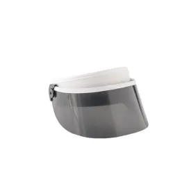 Grey UV Protect Sun Visor White (Half Black) Grey UV Protect Sun Visor White (Half Black)