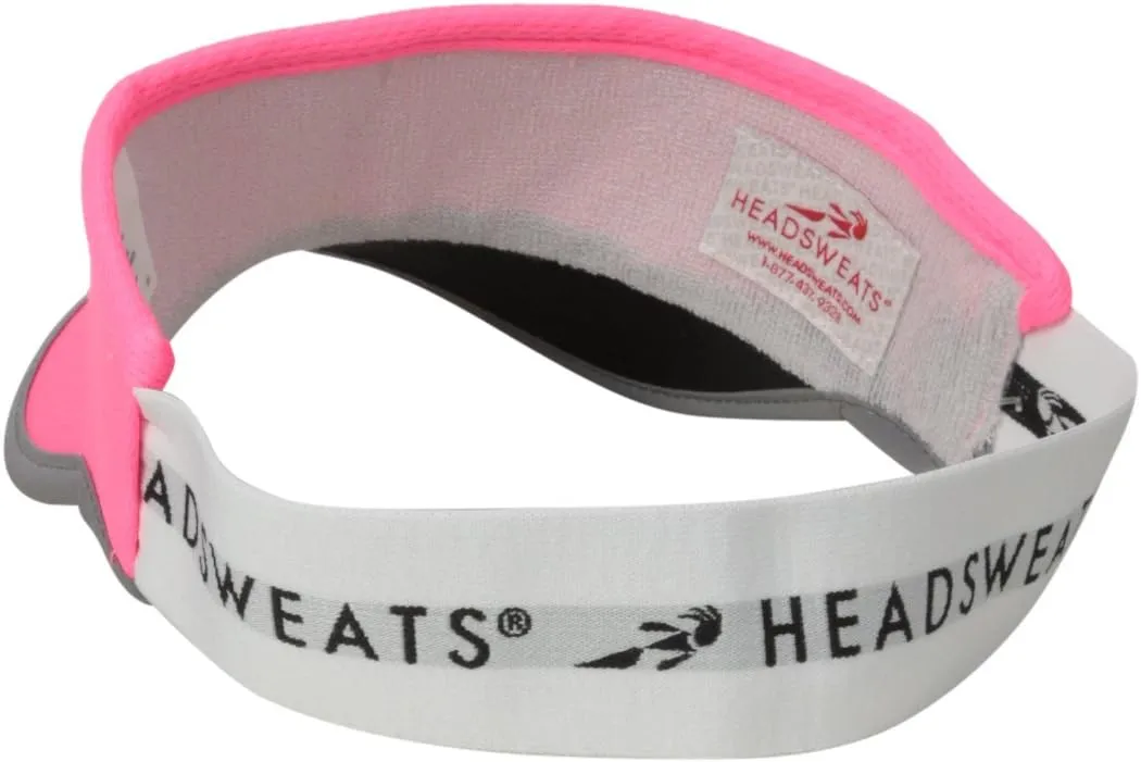 Headsweats Women's Lightweight Performance Running Reflective Visor