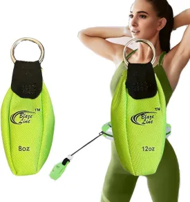 Hoola Fitness Hoop Adjustable Weight Bag 8oz and 12oz Pouch 2-Pack for Weight Loss, Fitness, Exercise and Workout