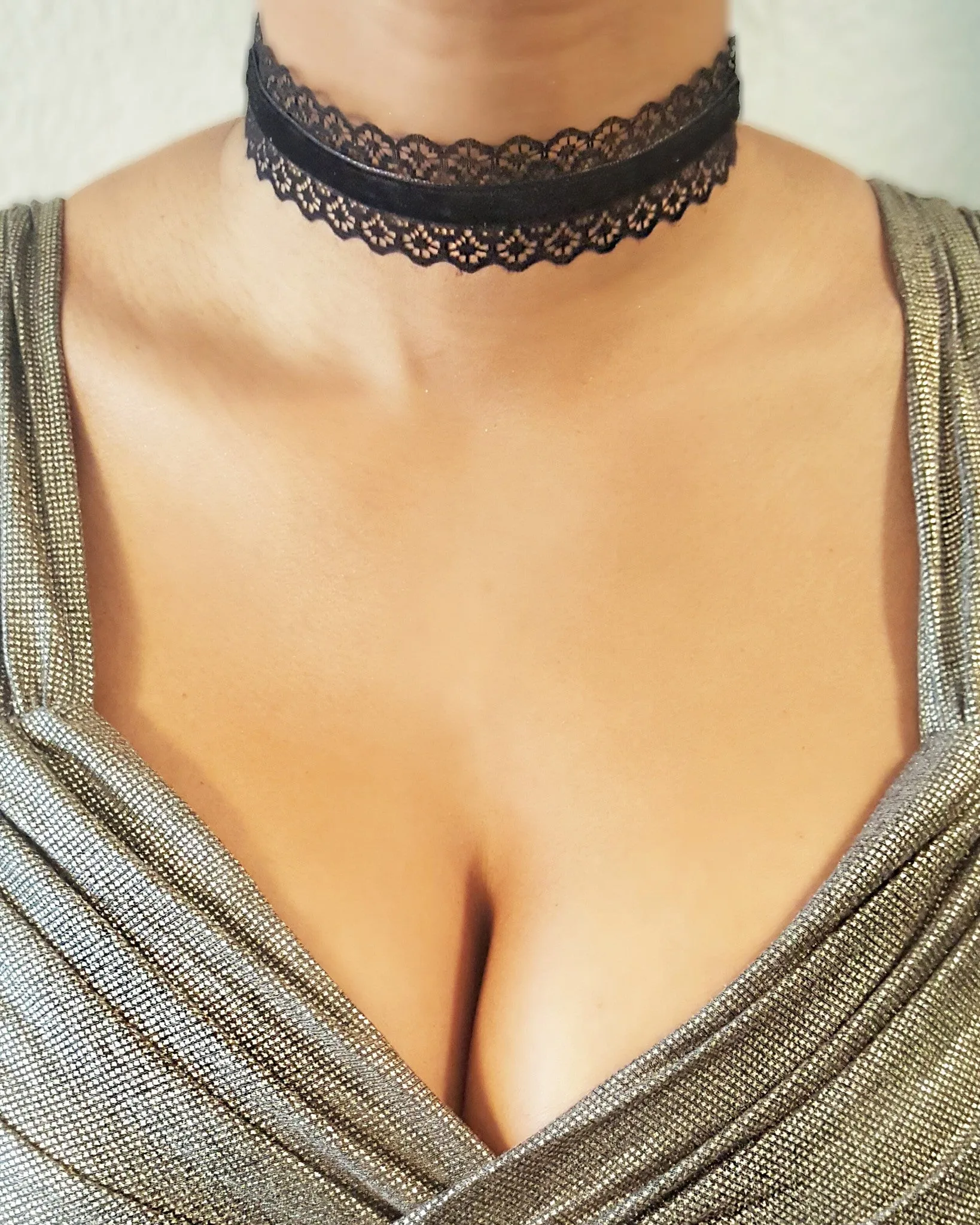 Lace & Velvet Choker