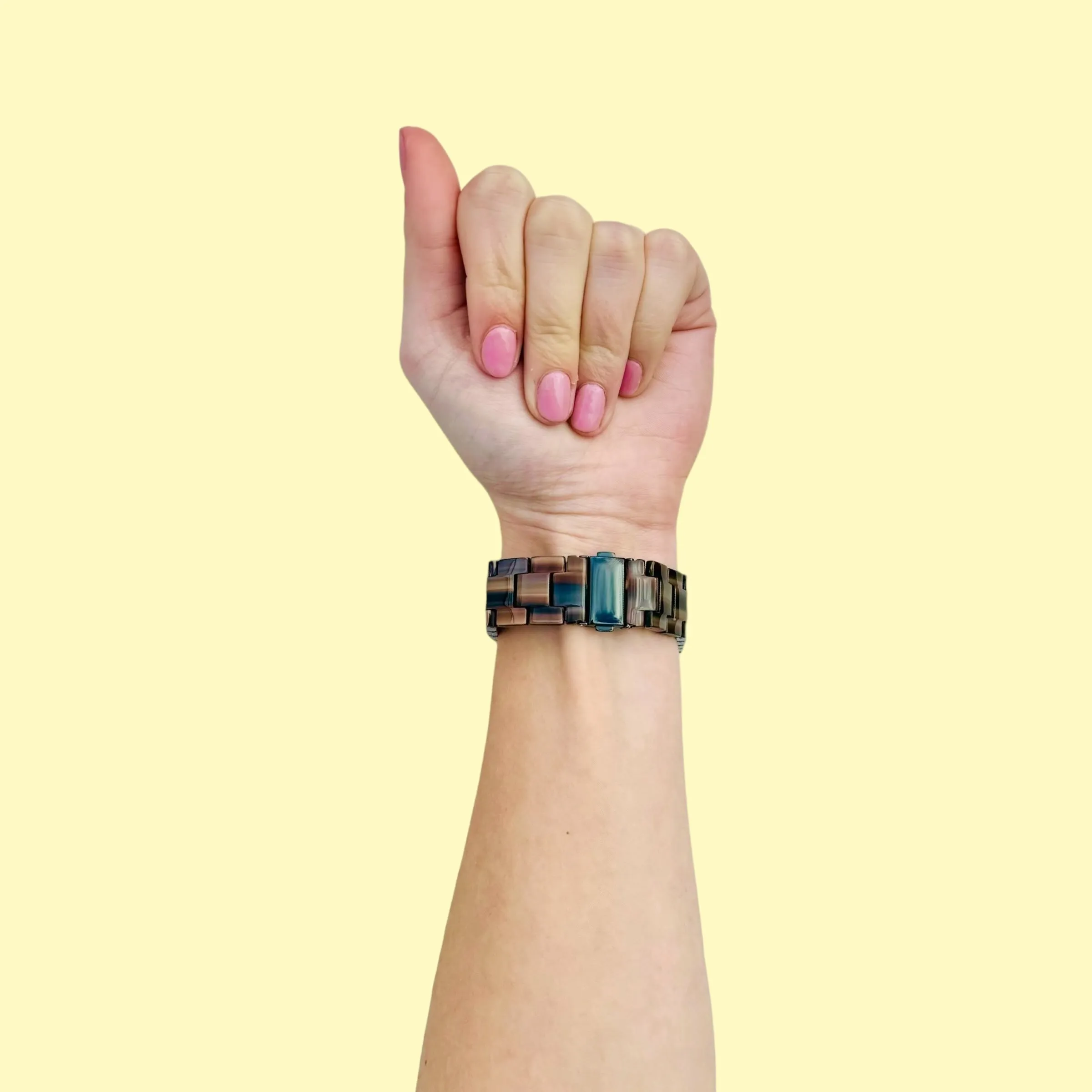 Marc Jacobs Riley Touchscreen, Hybrid & Pave Stylish Resin Watch Strap