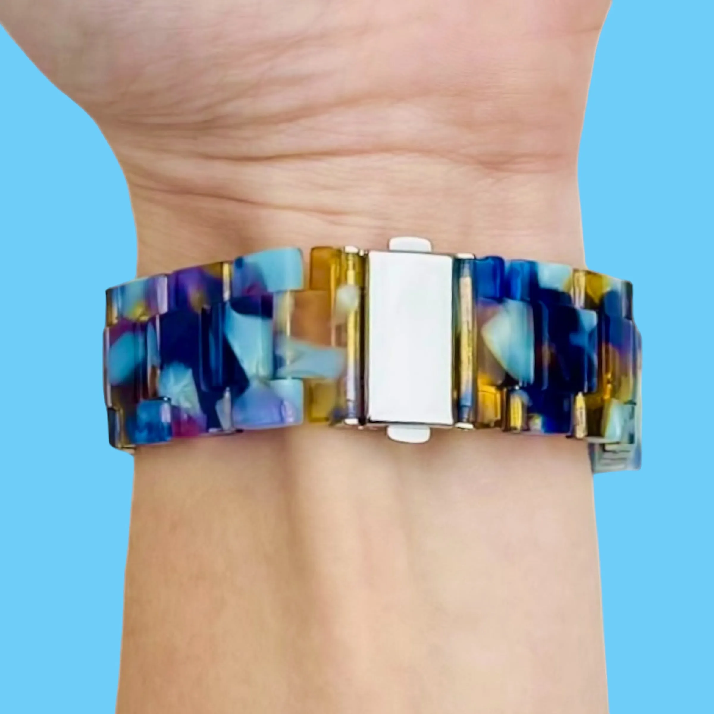 Marc Jacobs Riley Touchscreen, Hybrid & Pave Stylish Resin Watch Strap