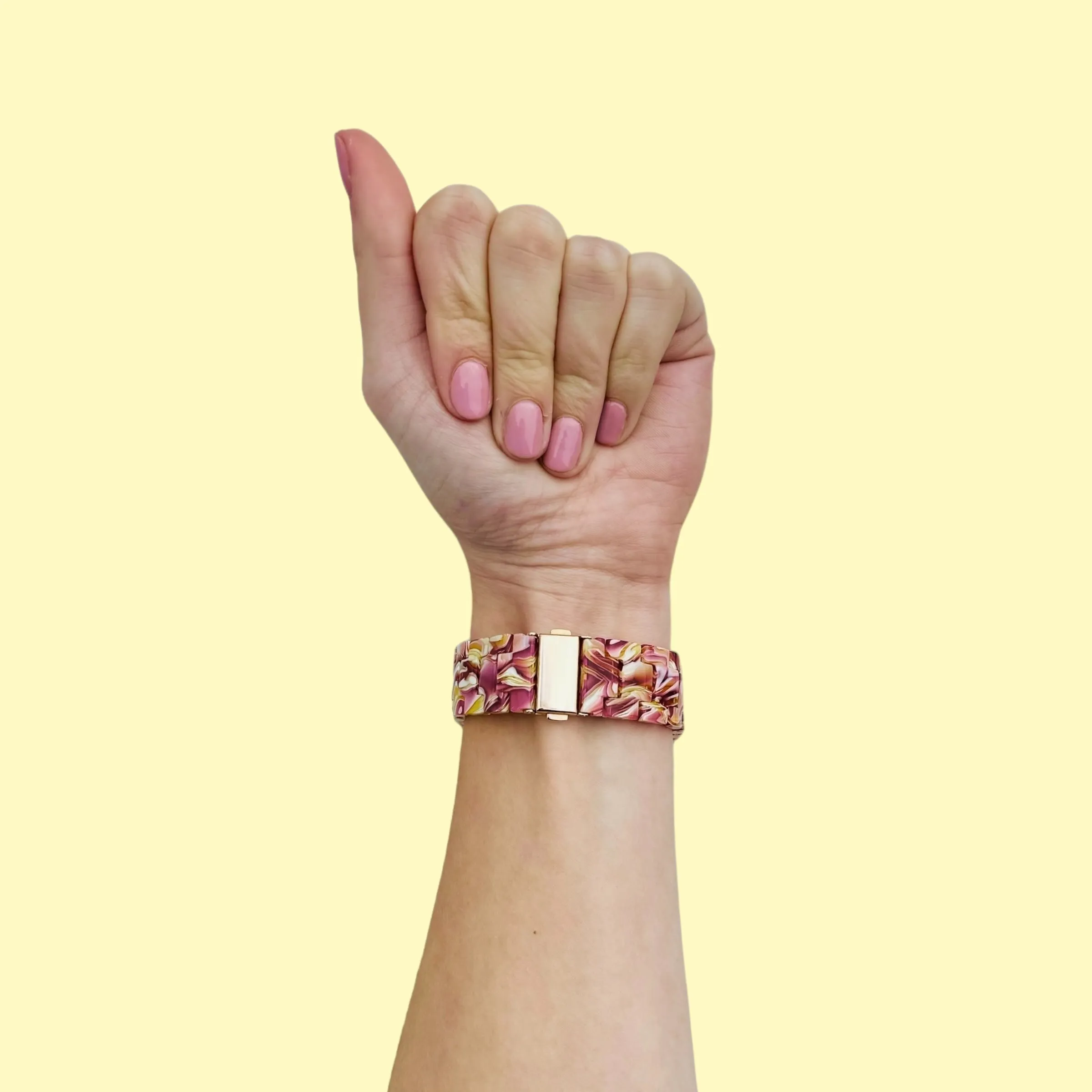 Marc Jacobs Riley Touchscreen, Hybrid & Pave Stylish Resin Watch Strap