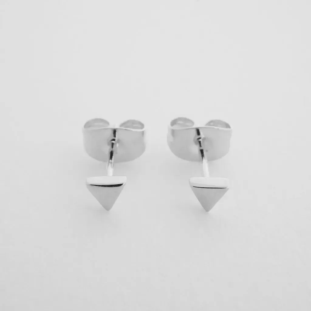 Mini Triangle Stud Earrings