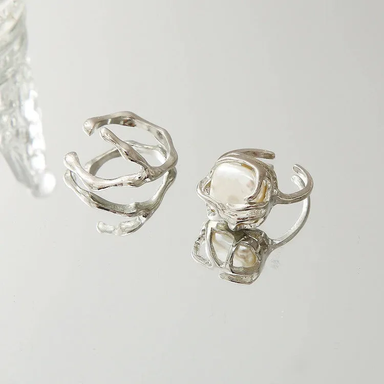 Minimalist Aesthetic Ring Set