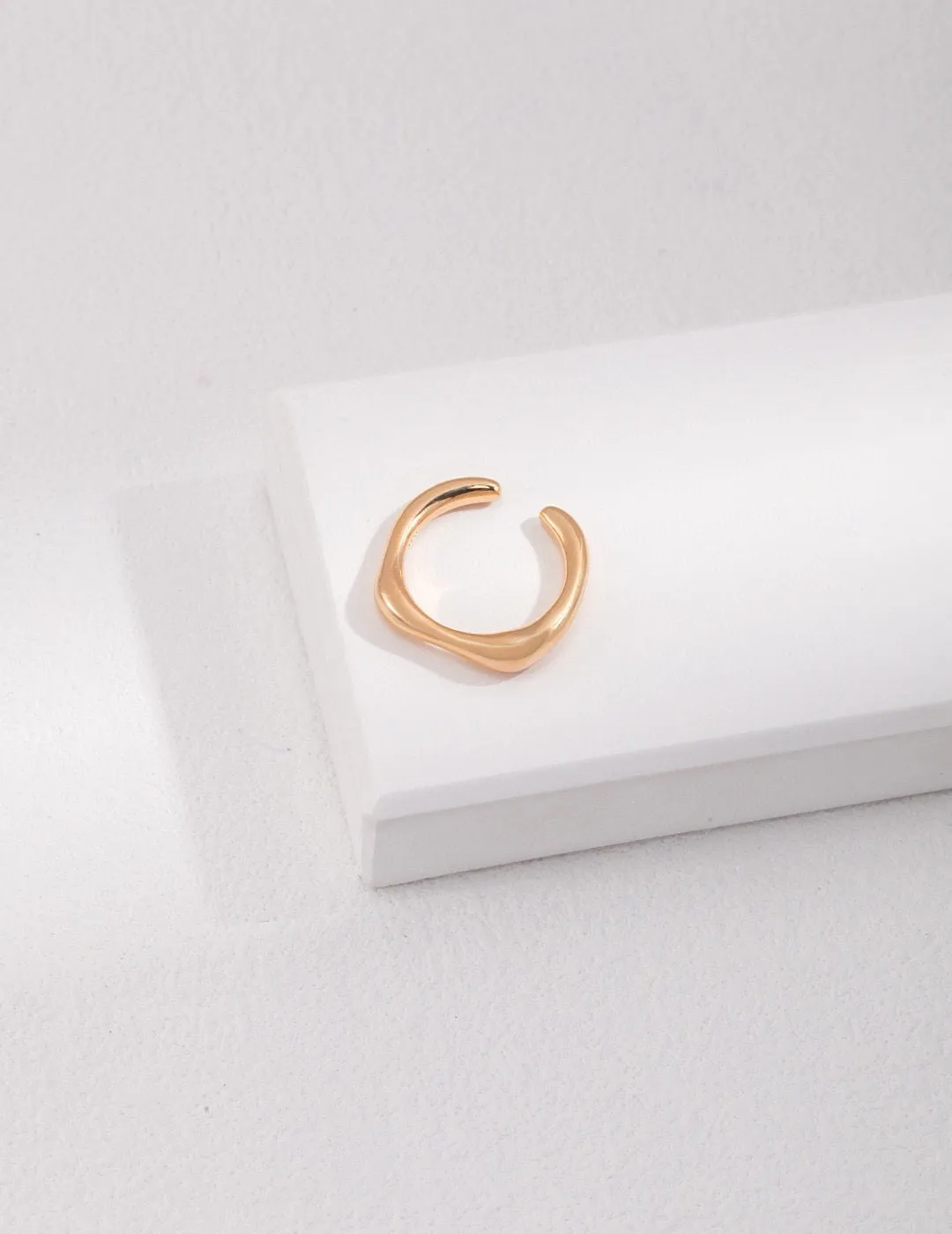 Minimalist Stackable Open Ring Set