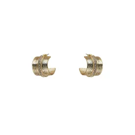 Patina Earrings Gold