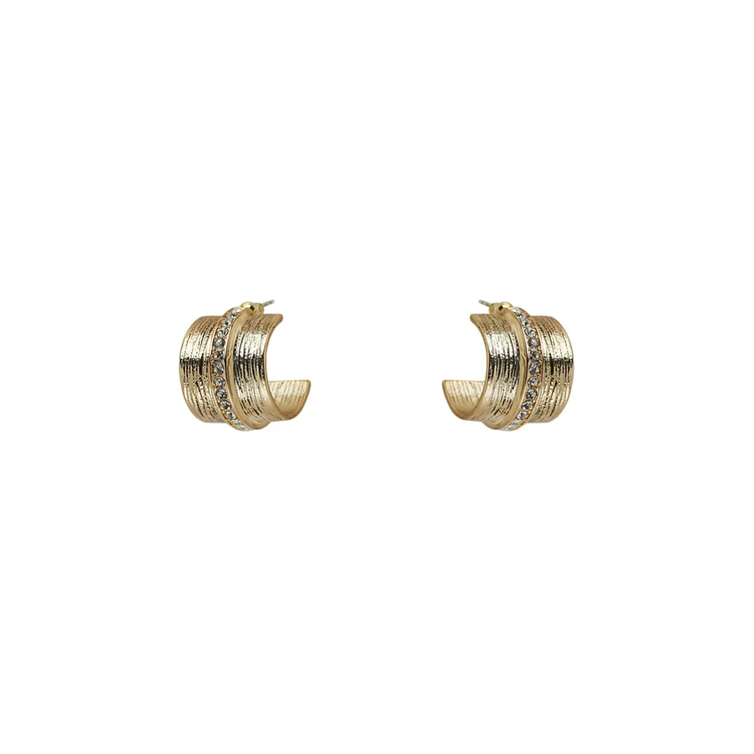 Patina Earrings Gold