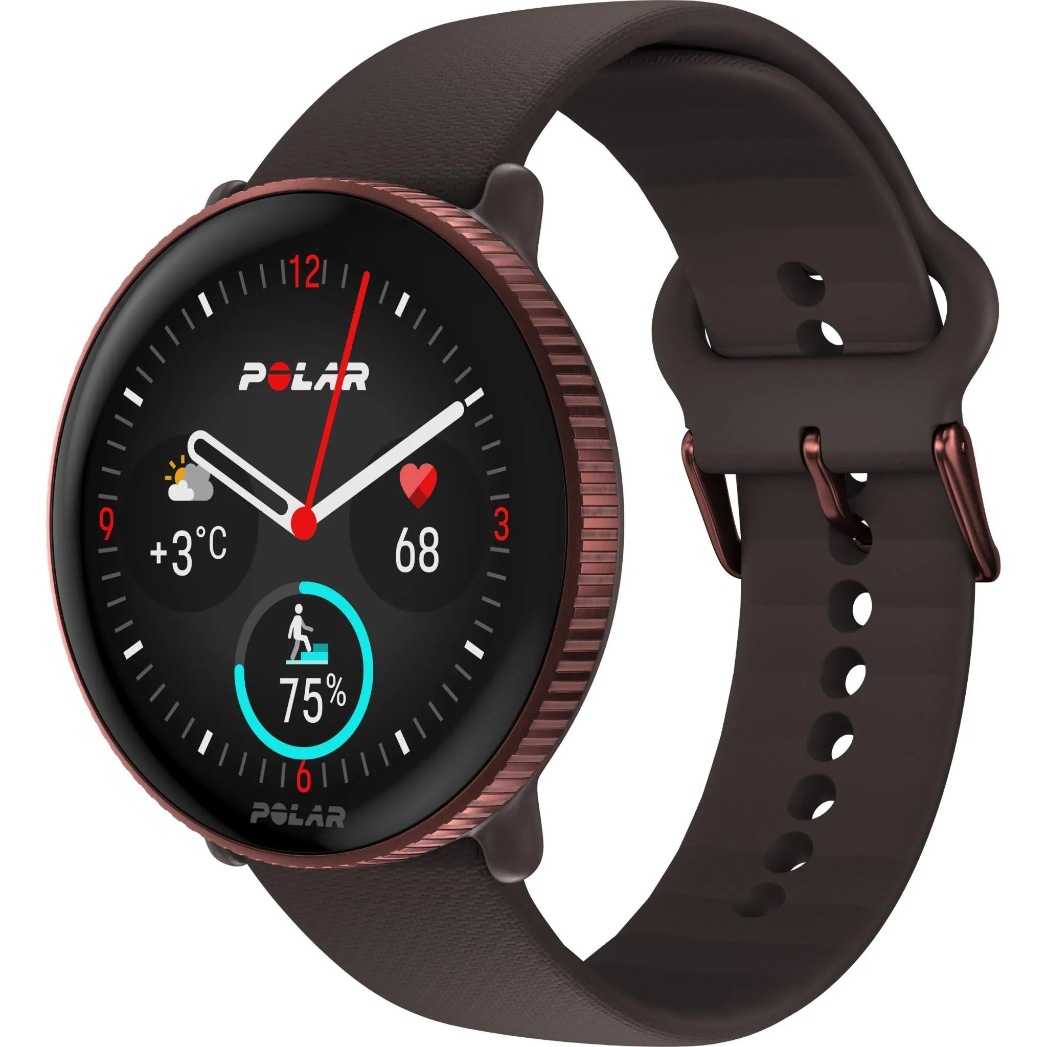 Polar Ignite 3 Smart Watch (Brown Copper)
