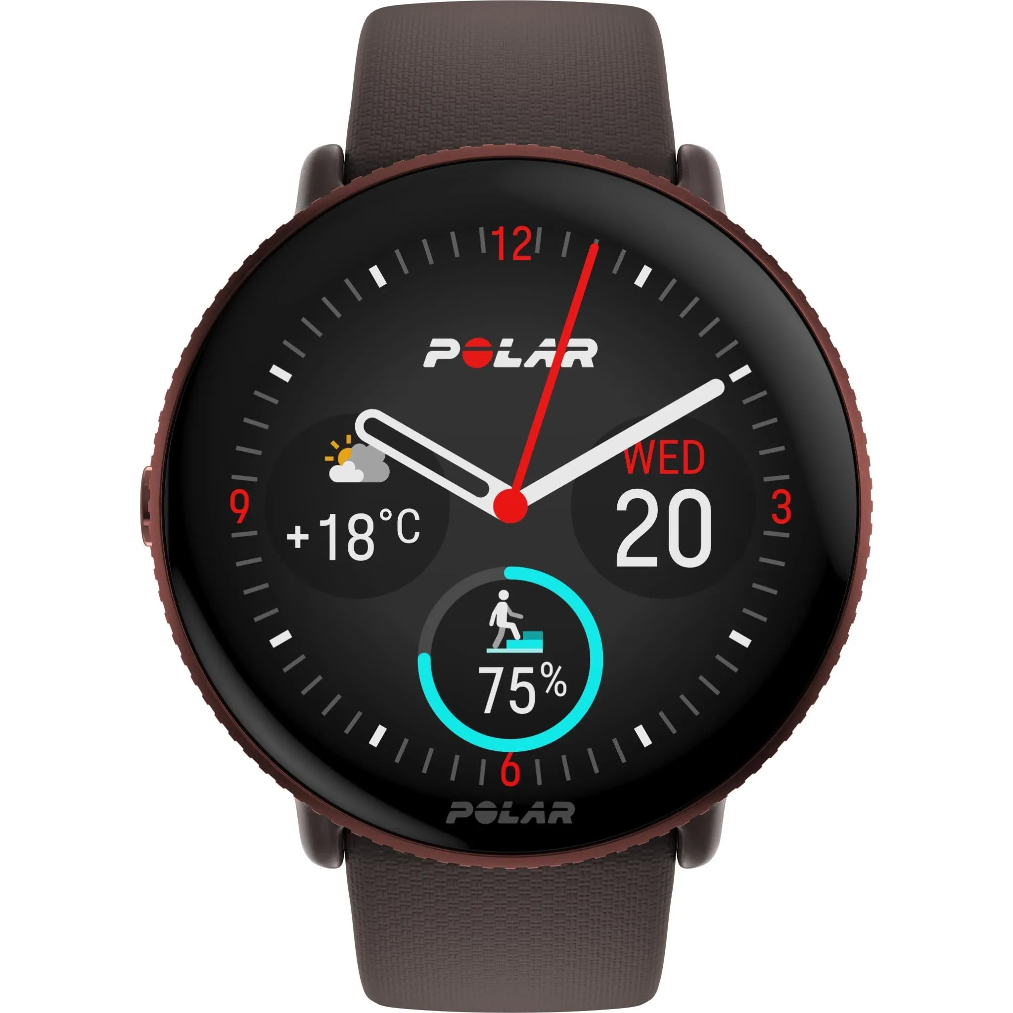 Polar Ignite 3 Smart Watch (Brown Copper)