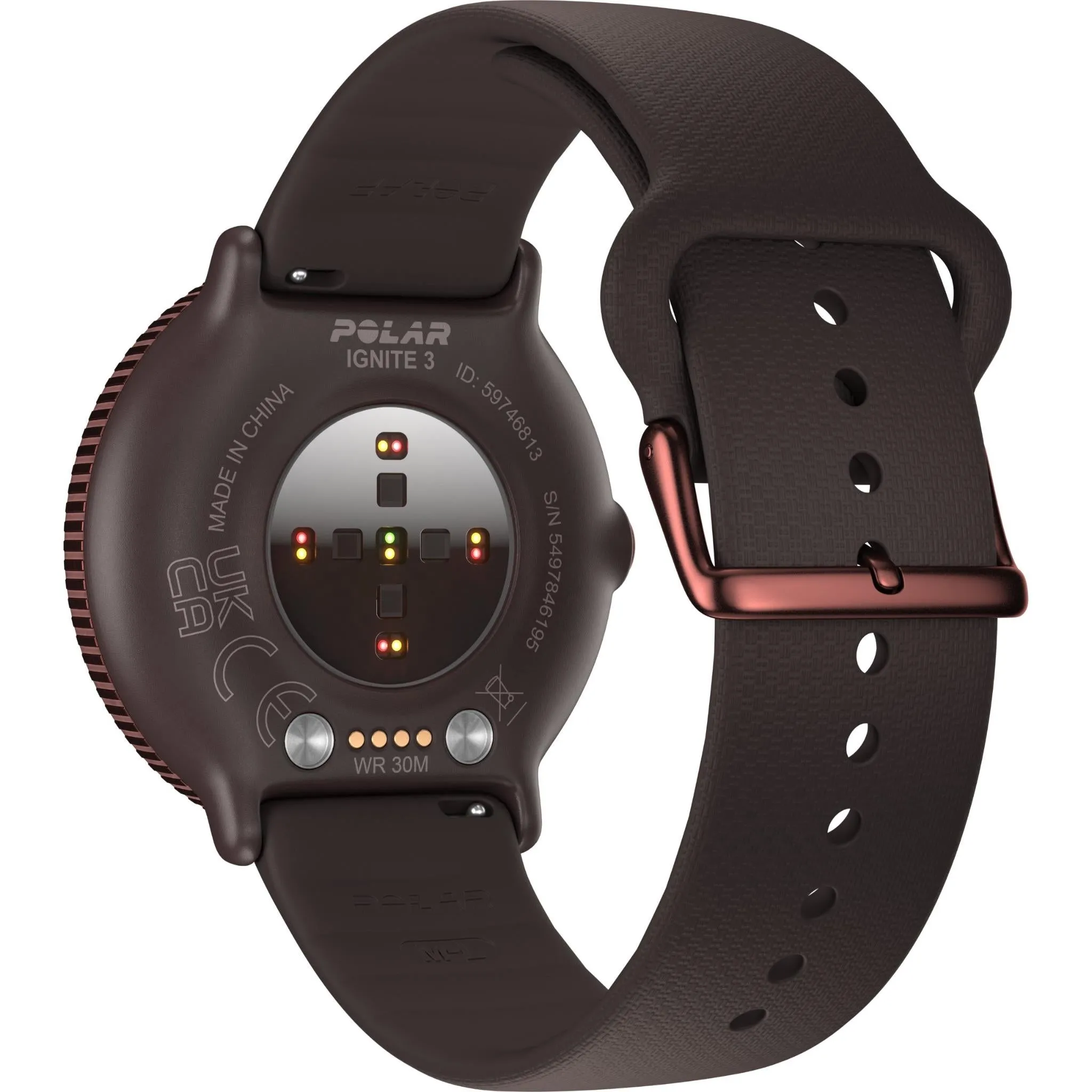 Polar Ignite 3 Smart Watch (Brown Copper)