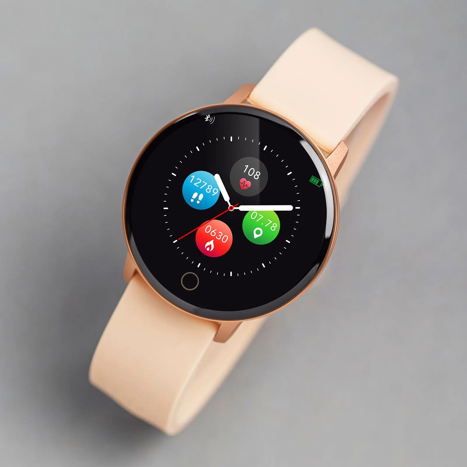 Reflex Active Pink Premium Smart Watch Series 05  RA05-2020