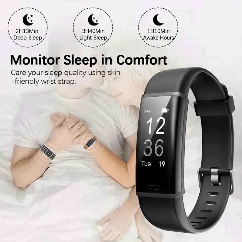 Smart sport bracelet with blood pressure