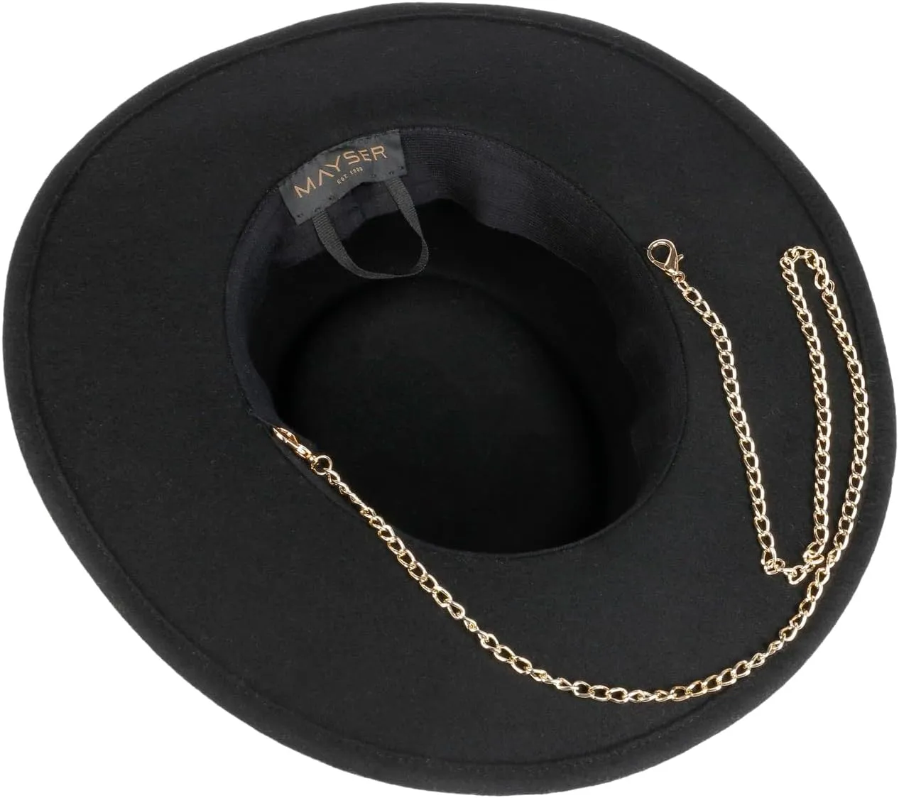 Soft Wool Womens Hat with Chin Strap Women - Made in The EU