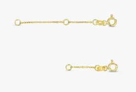 Solid 14k Gold Extension Link