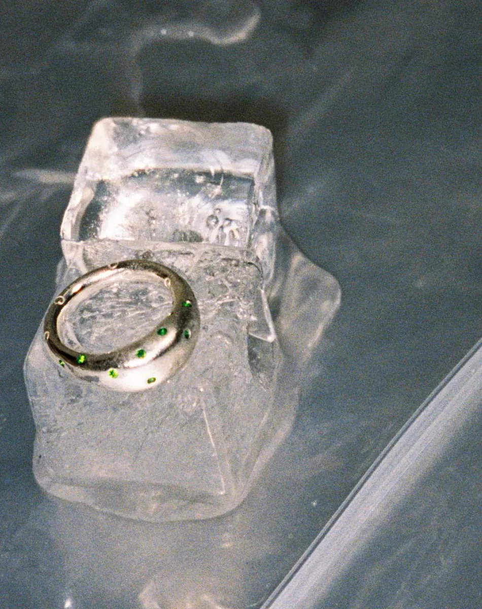Strawberry Band Set - Chrome Diopside
