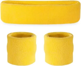 Suddora Sweatbands for Kids, Moisture Wicking 2 Wristbands and 1 Headband Set, Soft and Skin-Friendly Fabric, Moisture-Wicking Athletic Sweat Bands for Basketball, Baseball, Soccer