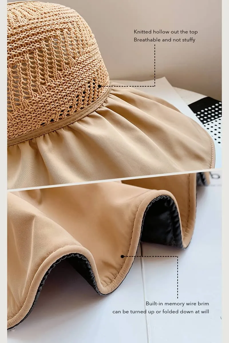 Sun protection vinyl visor hat