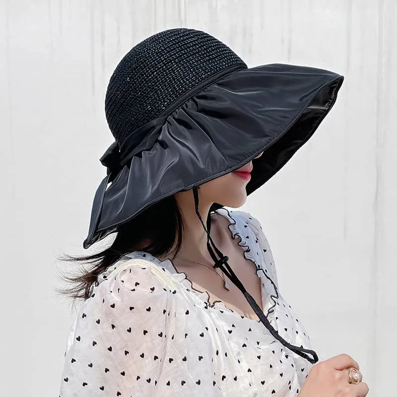 Sun protection vinyl visor hat