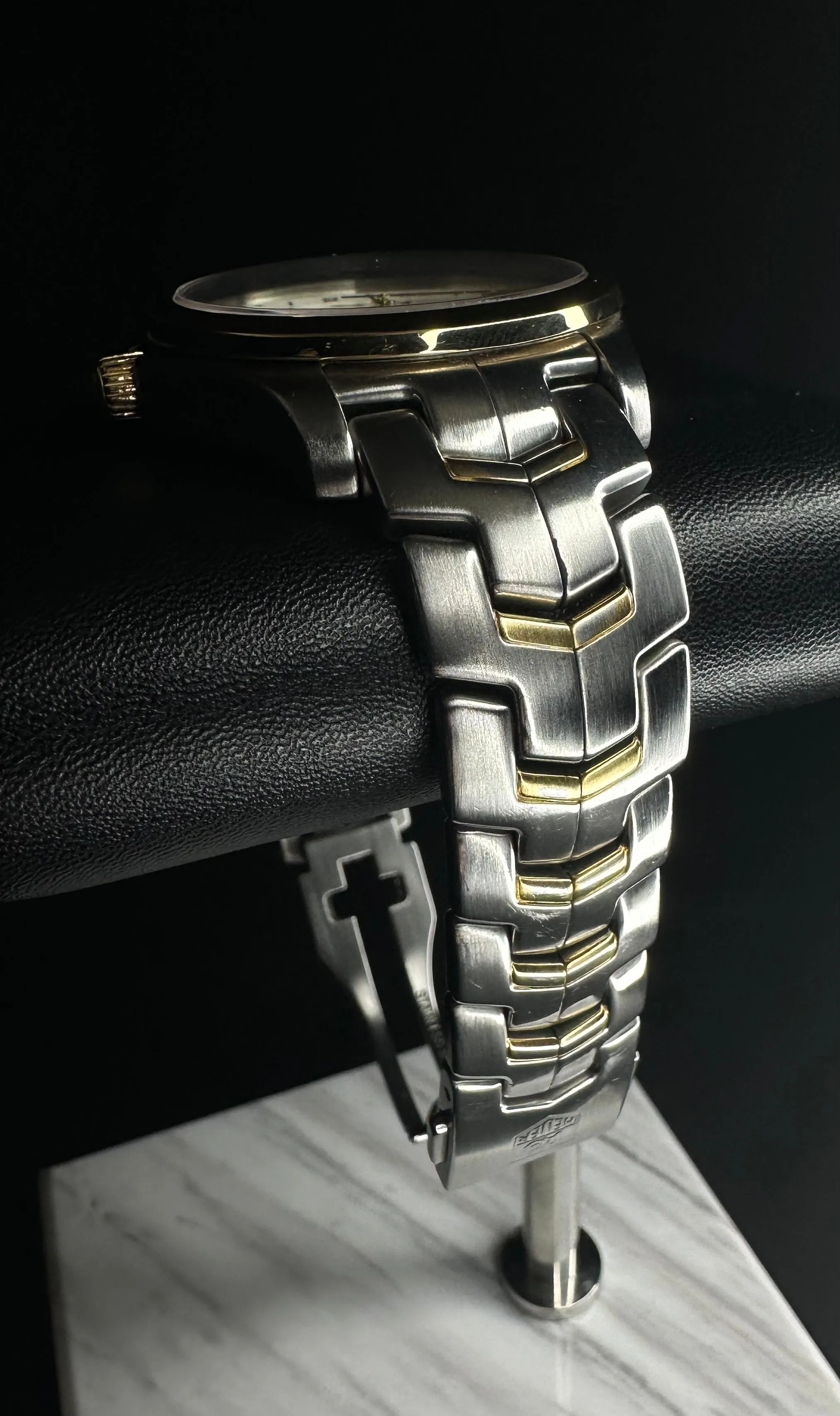 Tag Heuer Link WJF2050 Gold & Steel Bracelet Silver Dial Automatic Watch - 2018