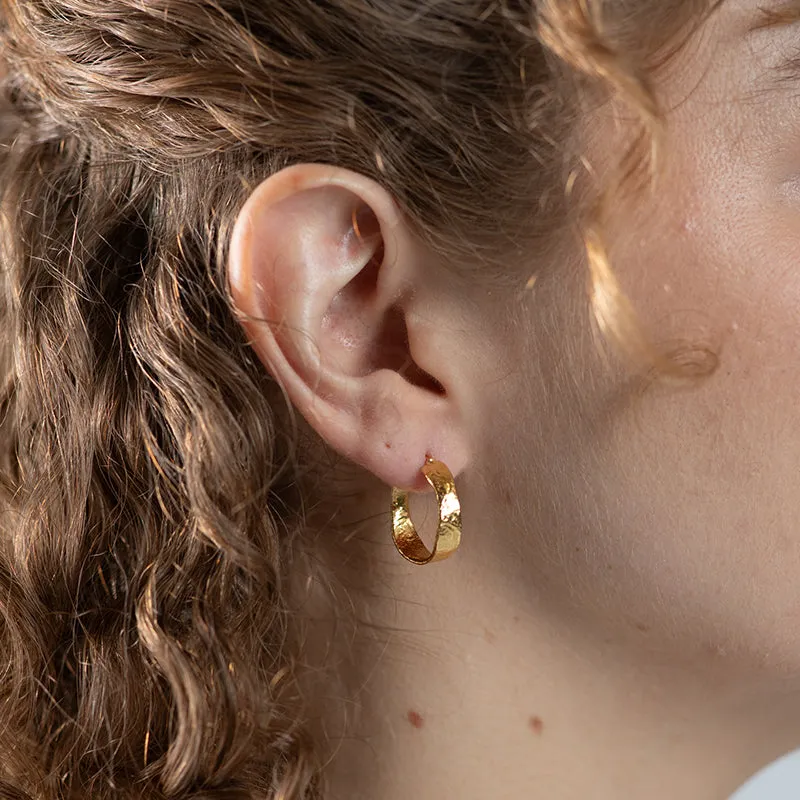 TEXTURED FLAT HOOPS