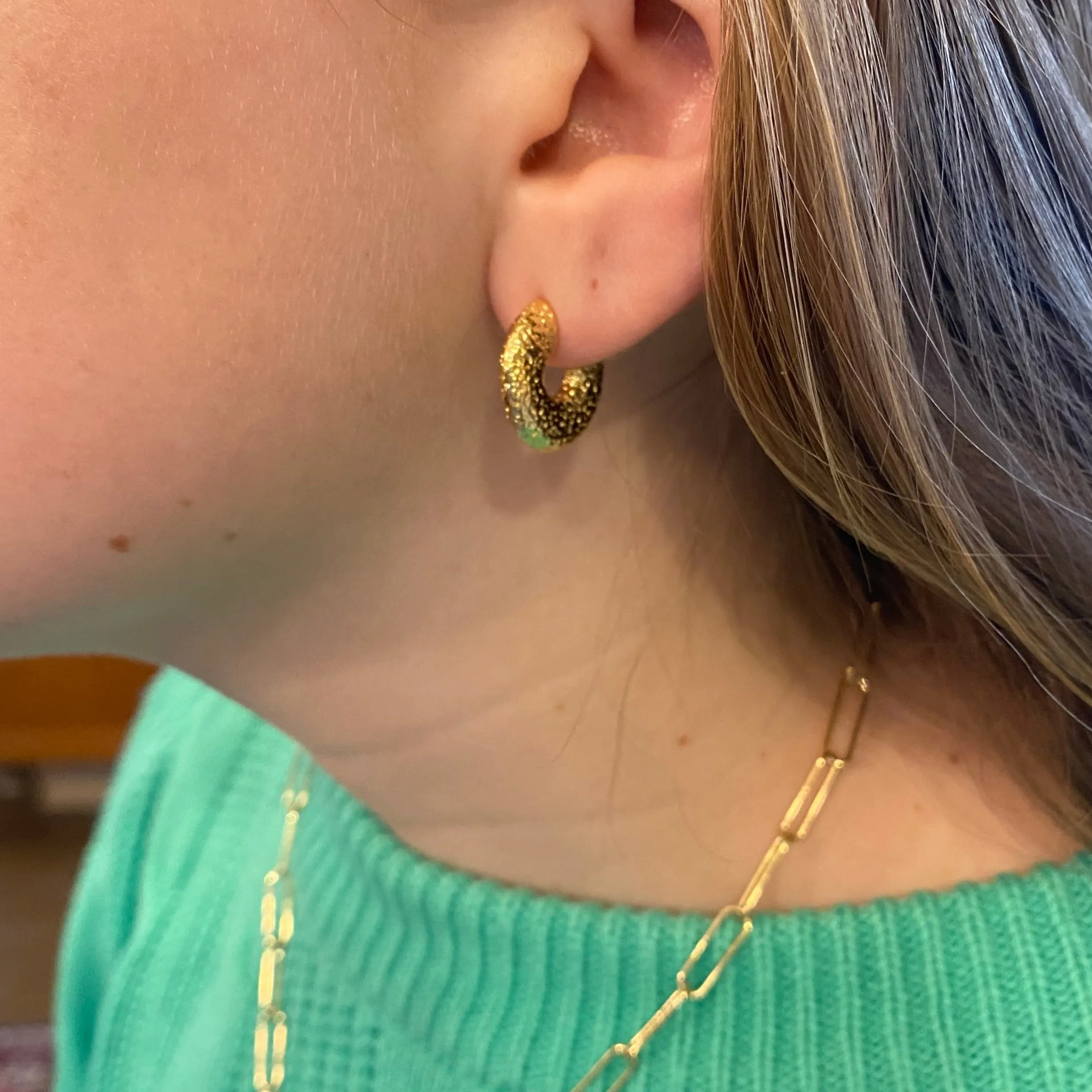 Textured Hoops