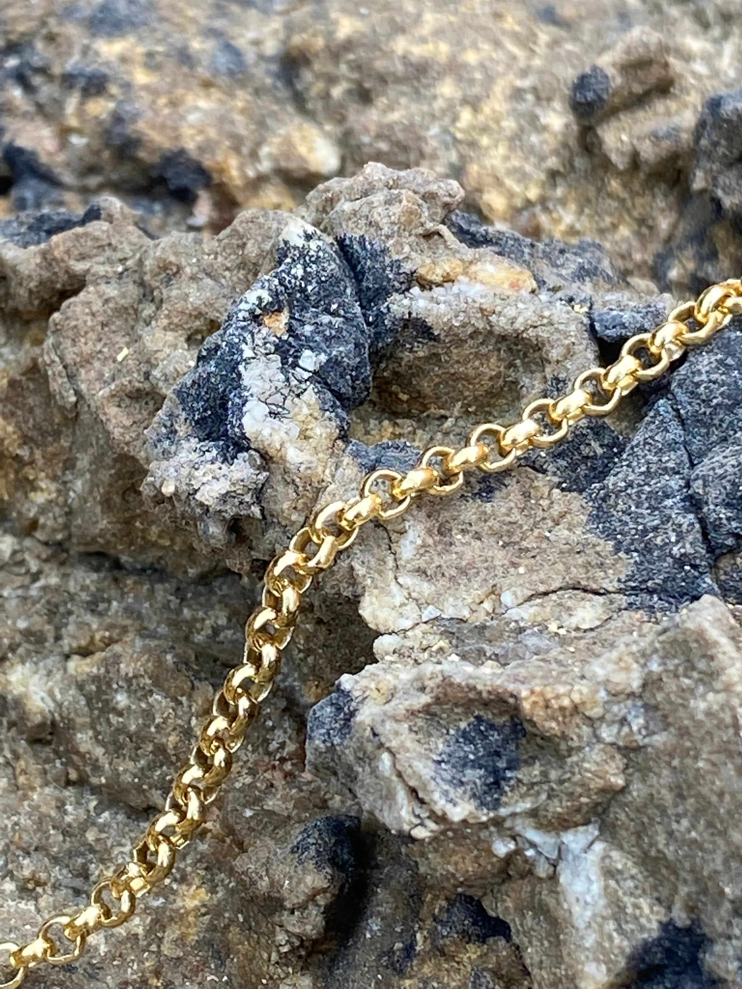 THE RILEY ROLO BRACELET - sterling silver