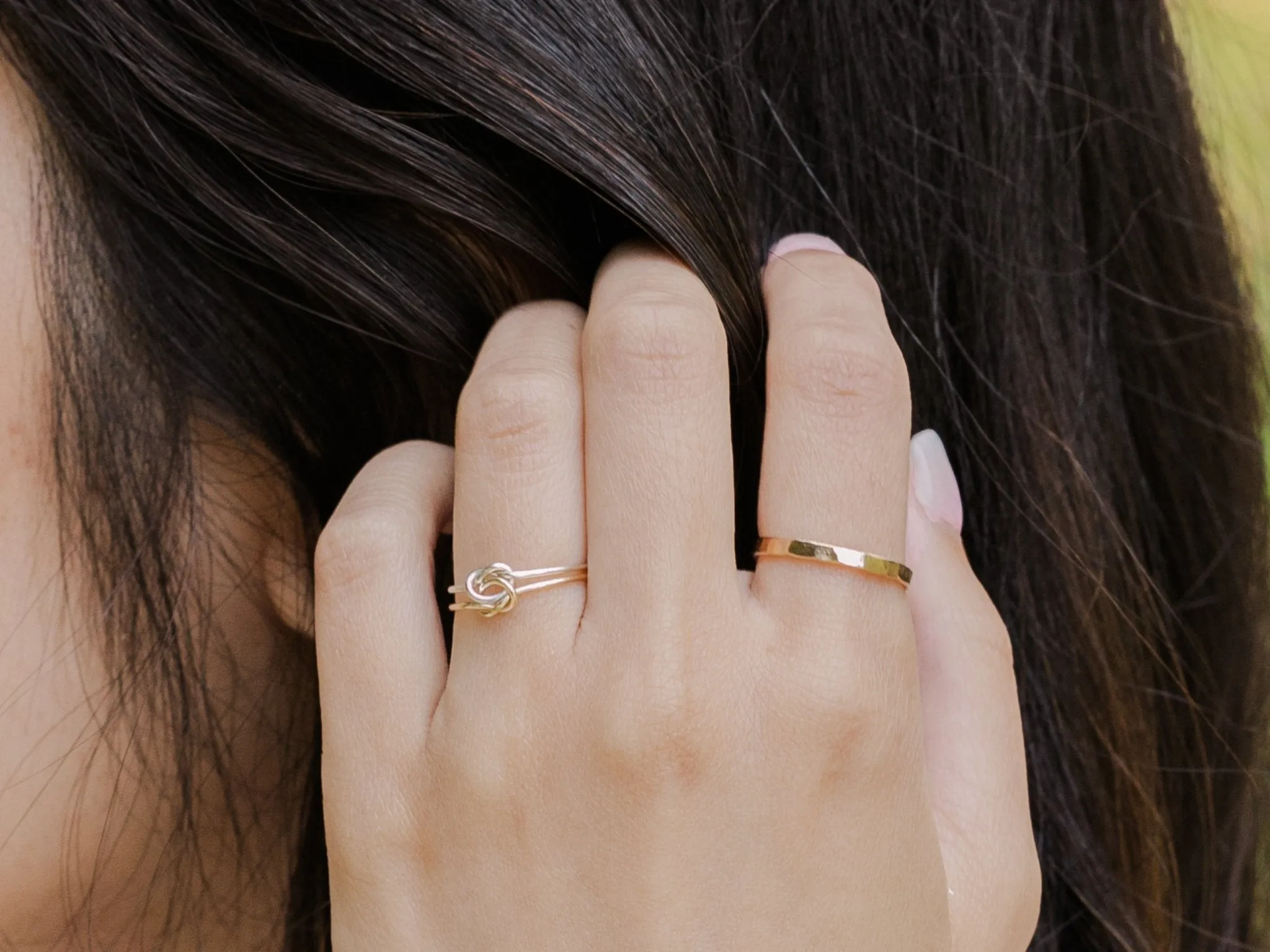 Thick Gold Ring