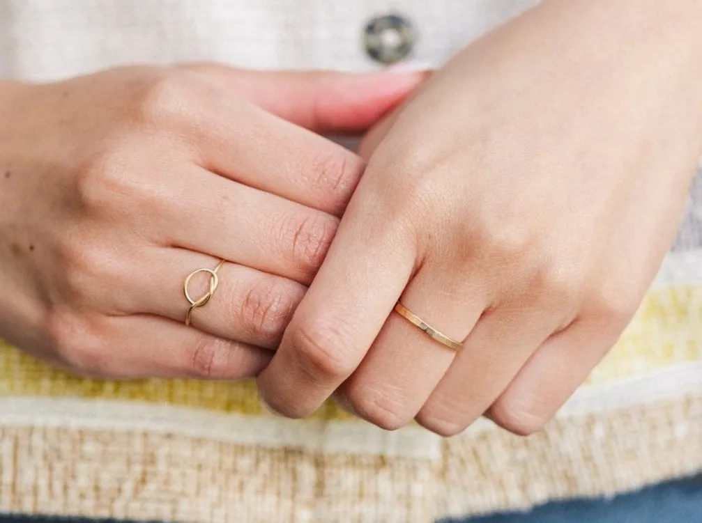 Thick Gold Ring