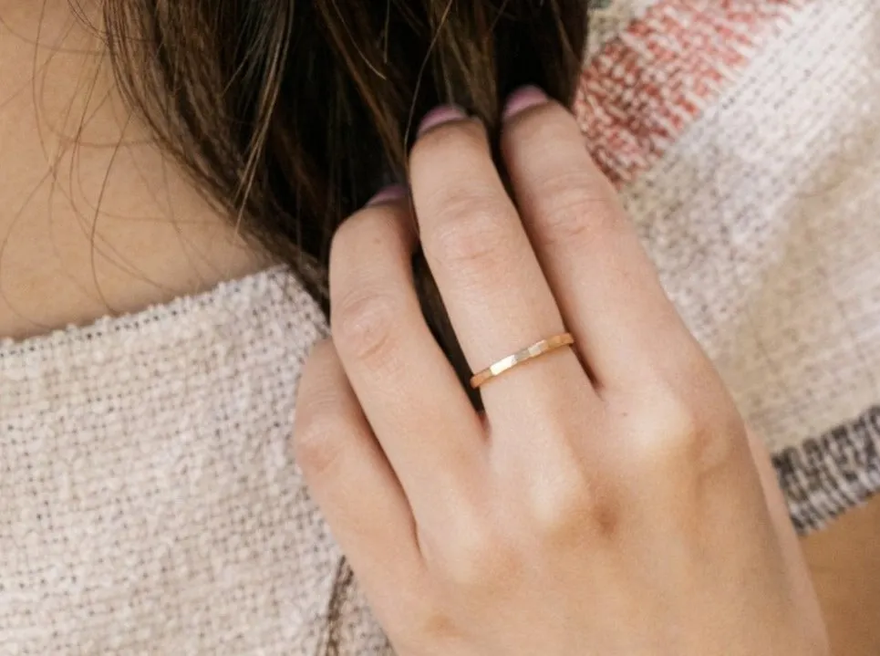 Thick Gold Ring