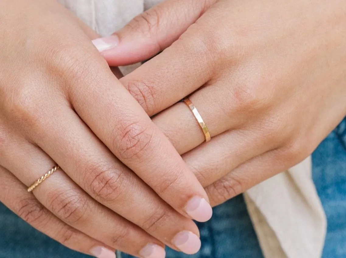 Thick Gold Ring