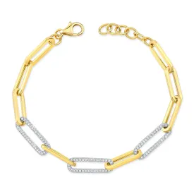 Uneek Bracelet 18K White Gold, 18K Yellow Gold BR2050DC