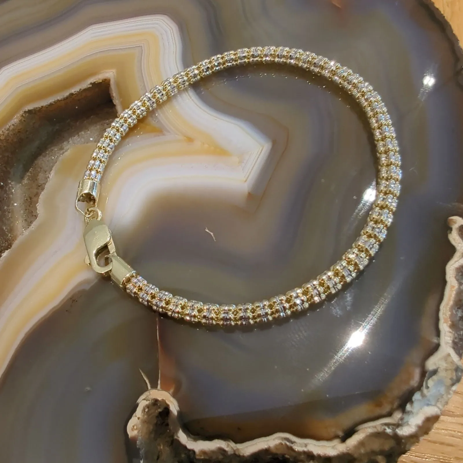 Vergano "Ice" link bracelet