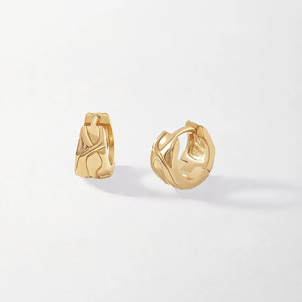Victoria Textured Huggies - Gold